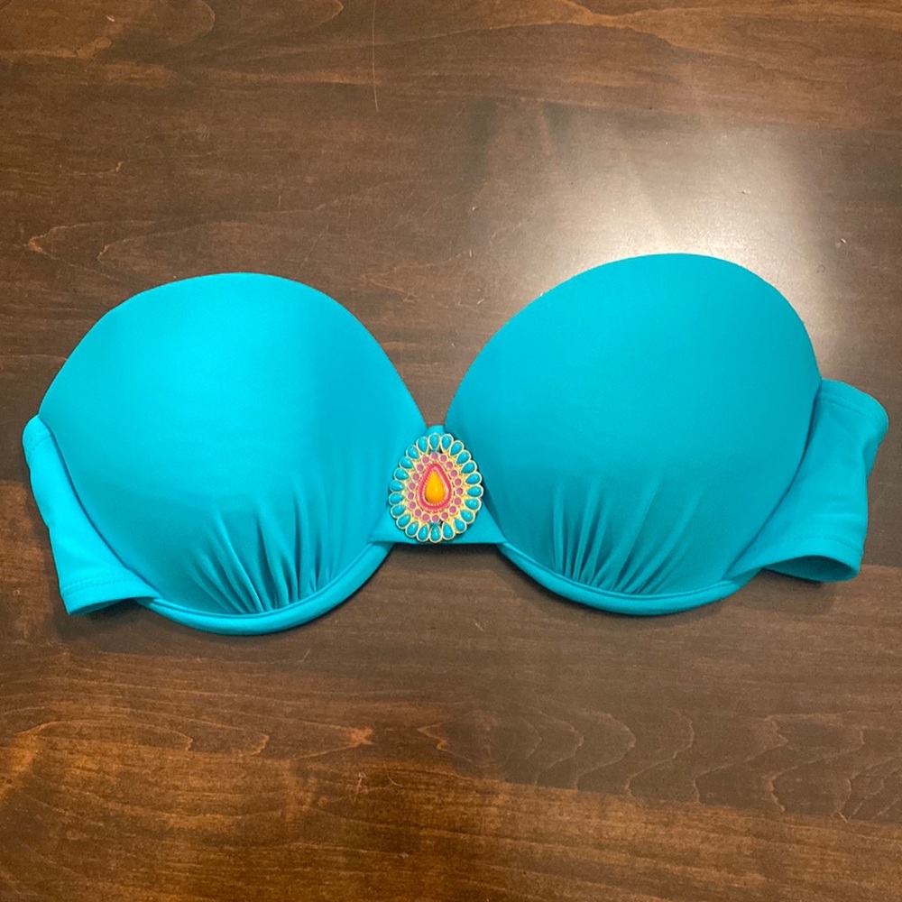 Bandeau swimsuit top